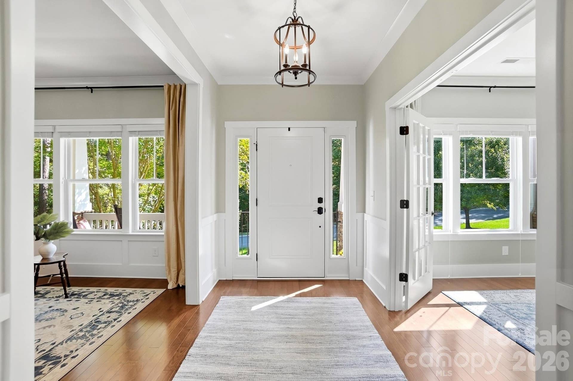 Open and airy foyer