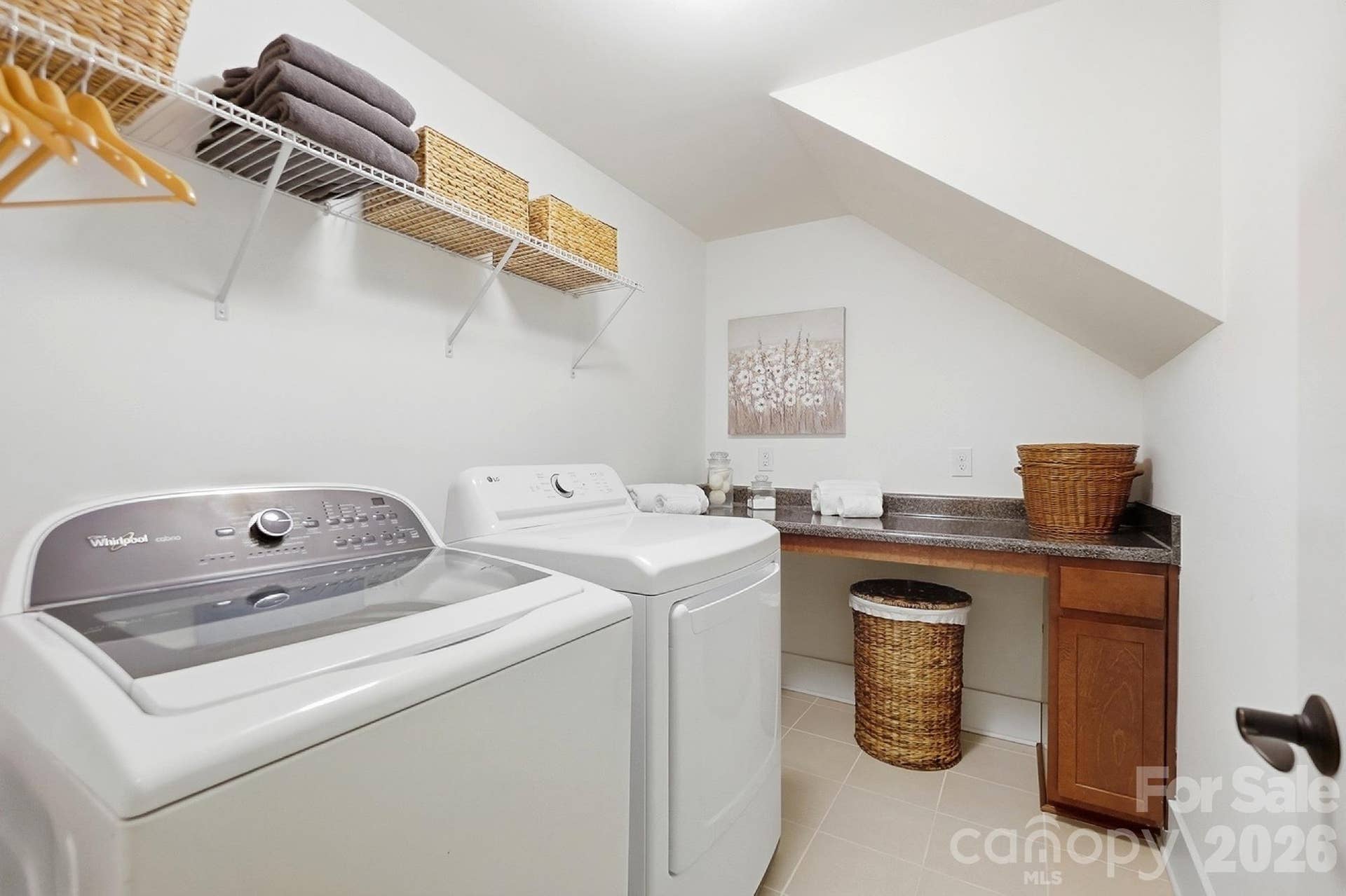 First floor laundry