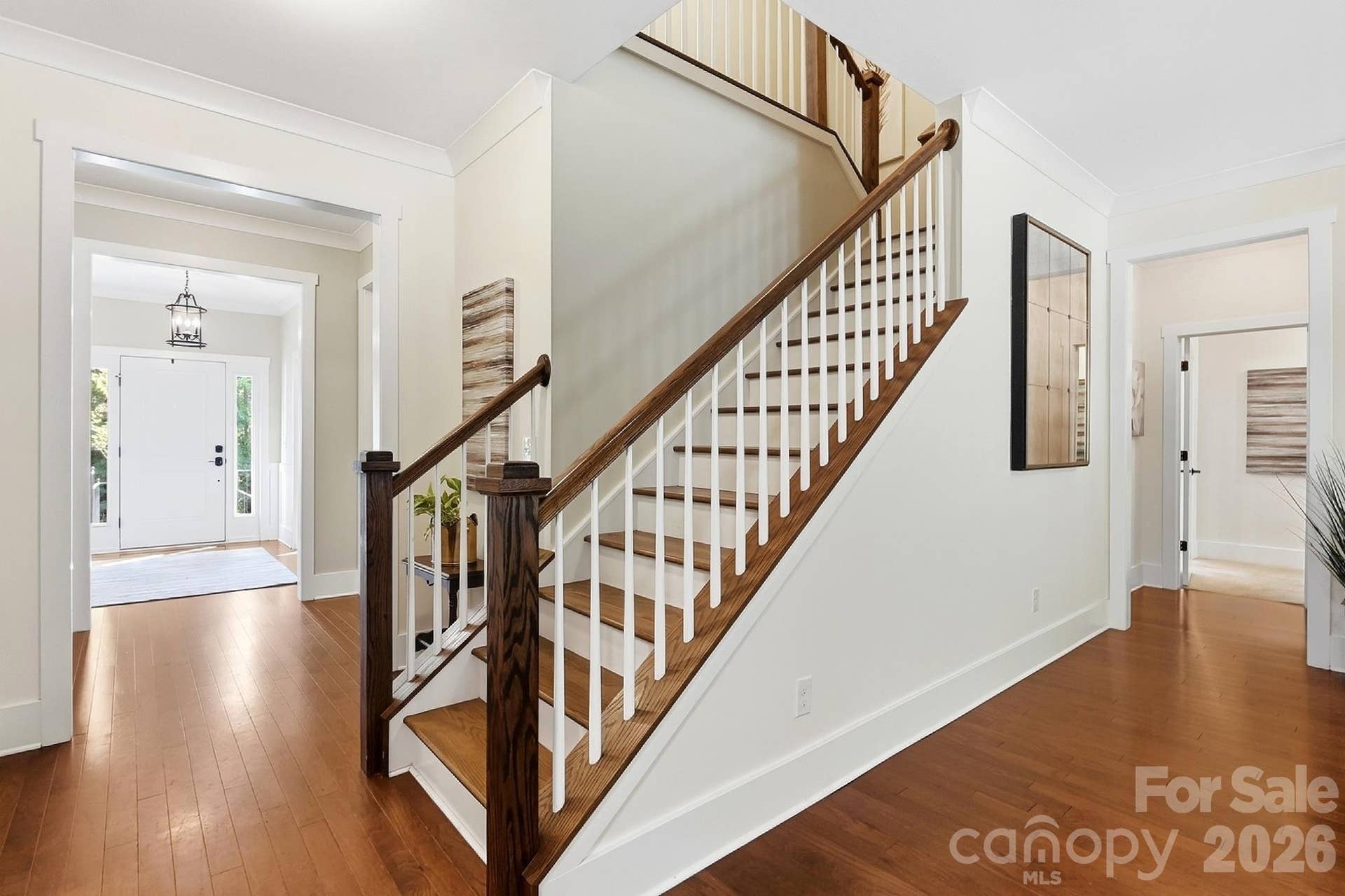 Rich wood stairs