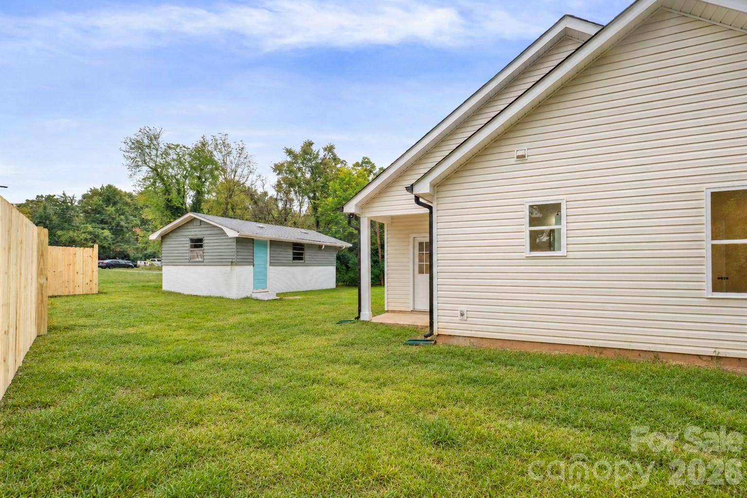 807 Cedar Street, East Spencer, NC 28039 Virtually staged grass