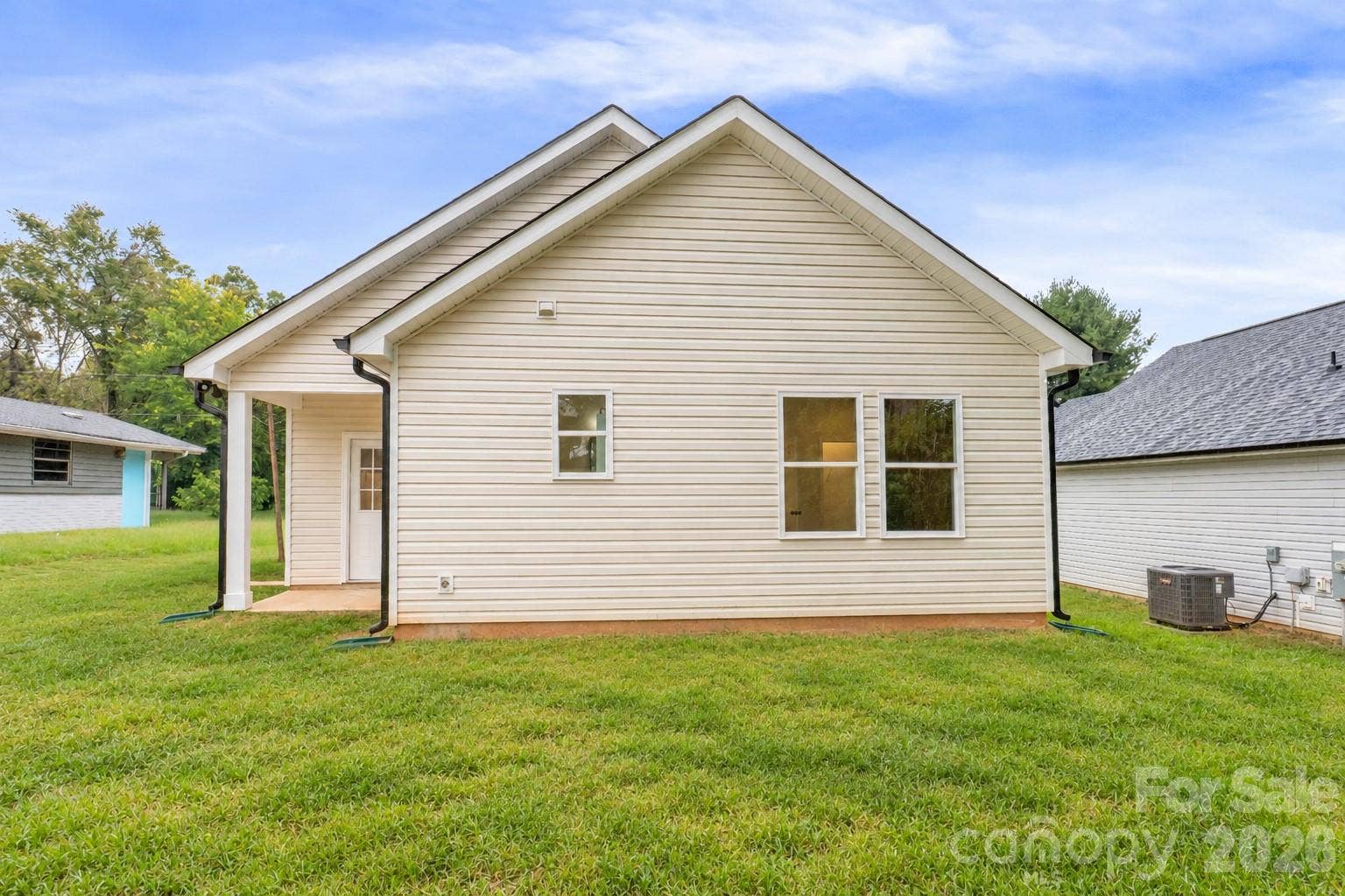 807 Cedar Street, East Spencer, NC 28039 Virtually staged grass