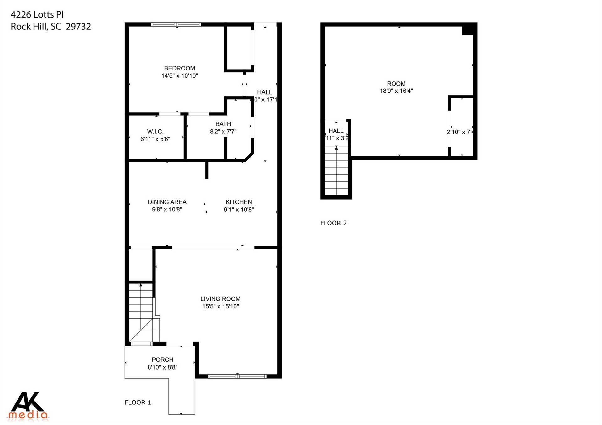 4226 Lotts Place, Rock Hill, SC 29732 4226 Lotts Place, Rock Hill, SC 29732