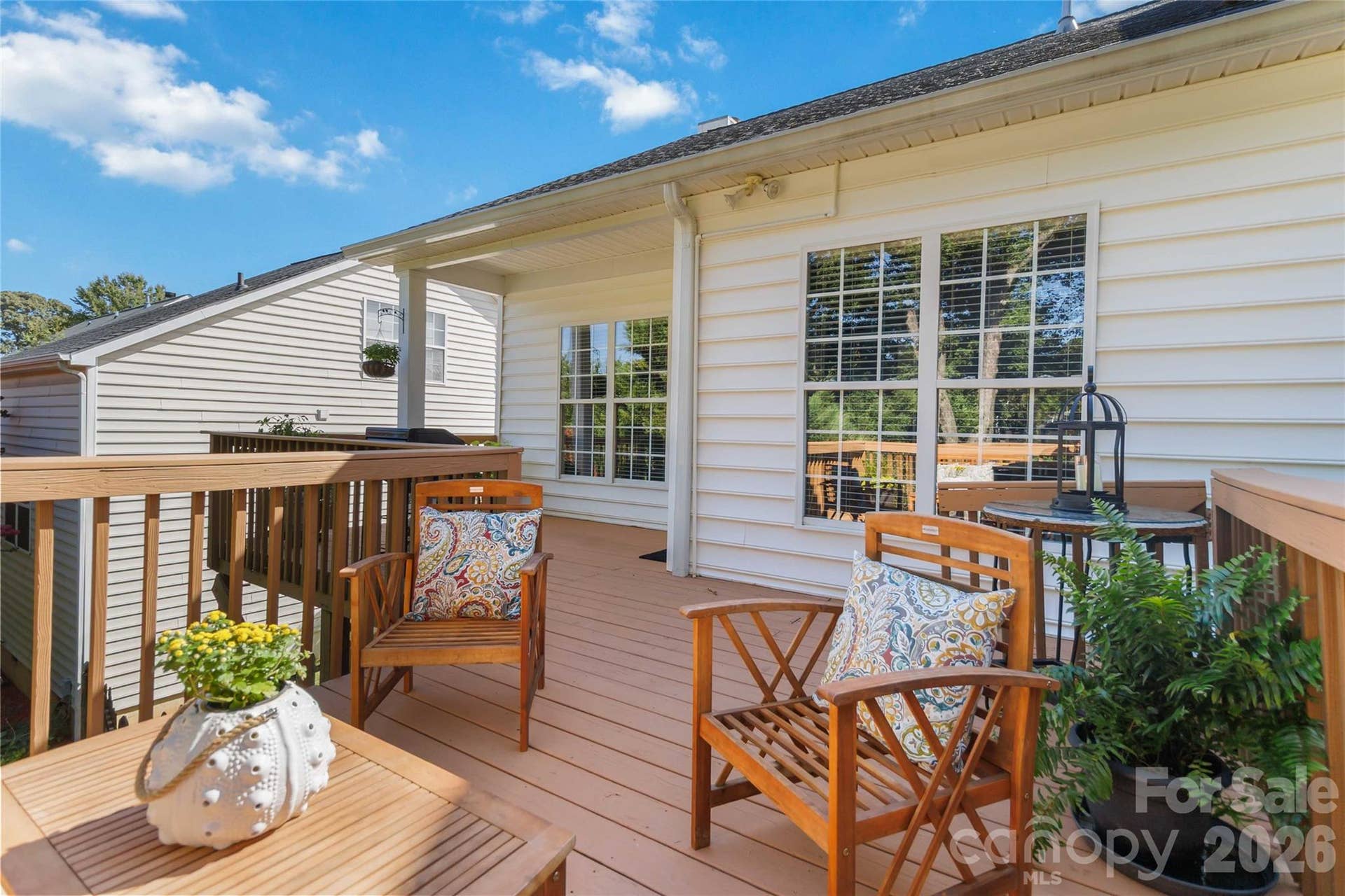 15032 Rothesay Drive, #23, Charlotte, NC 28277 Extended deck for entertaining & relaxing