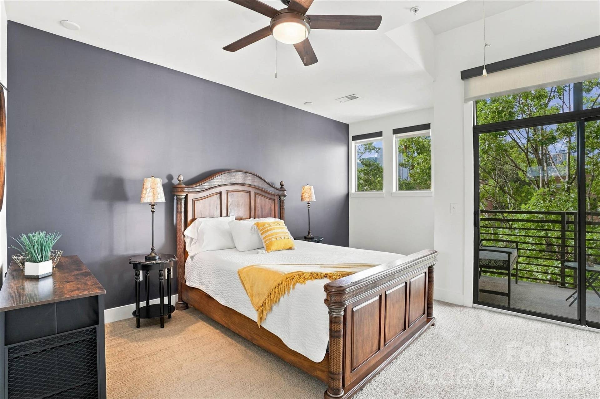 534 McDowell Street, Charlotte, NC 28204 primary bedroom