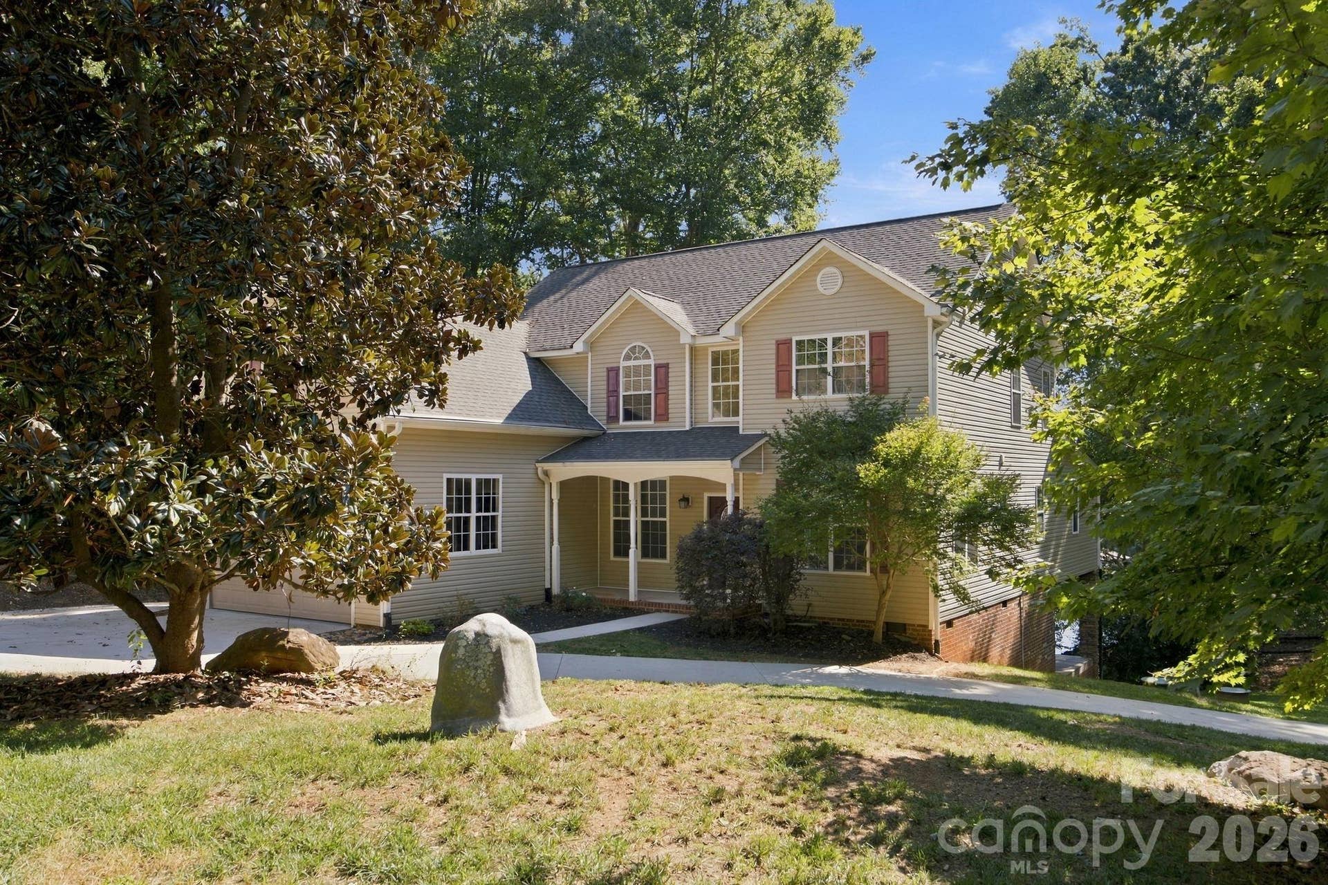 2 story traditional style home