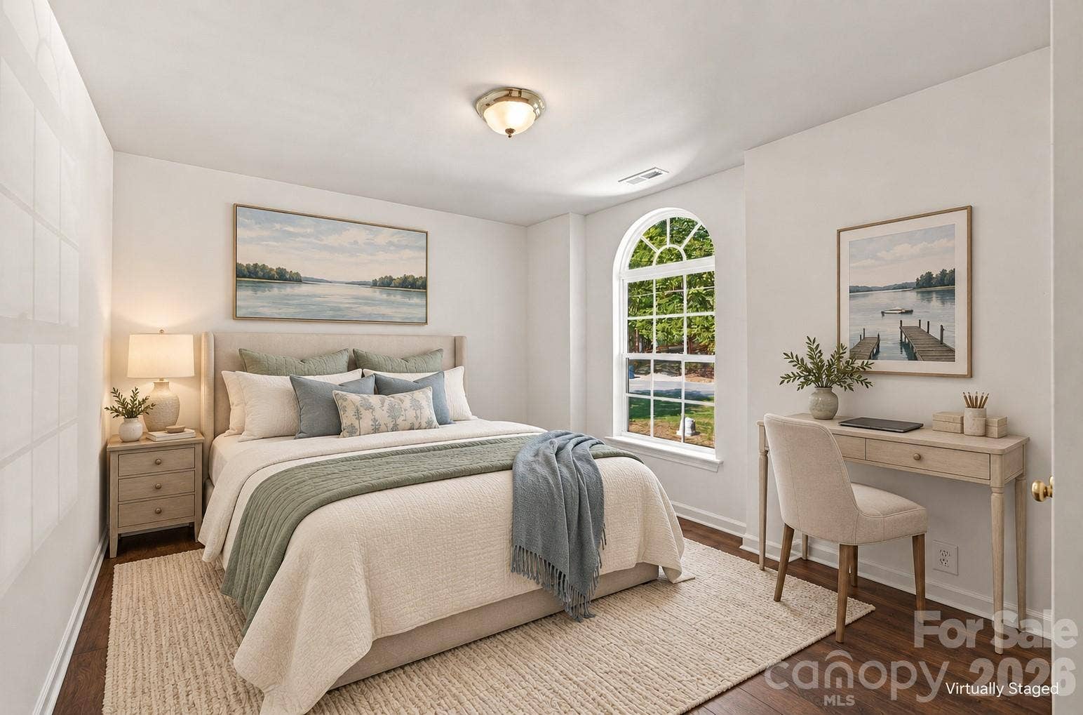 Guest Bedroom Staged