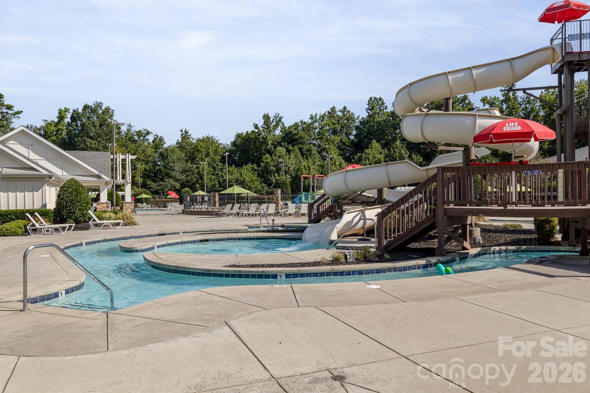 3018 Oakmere Road, Waxhaw, NC 28173 Waterslide at one of multiple community pools