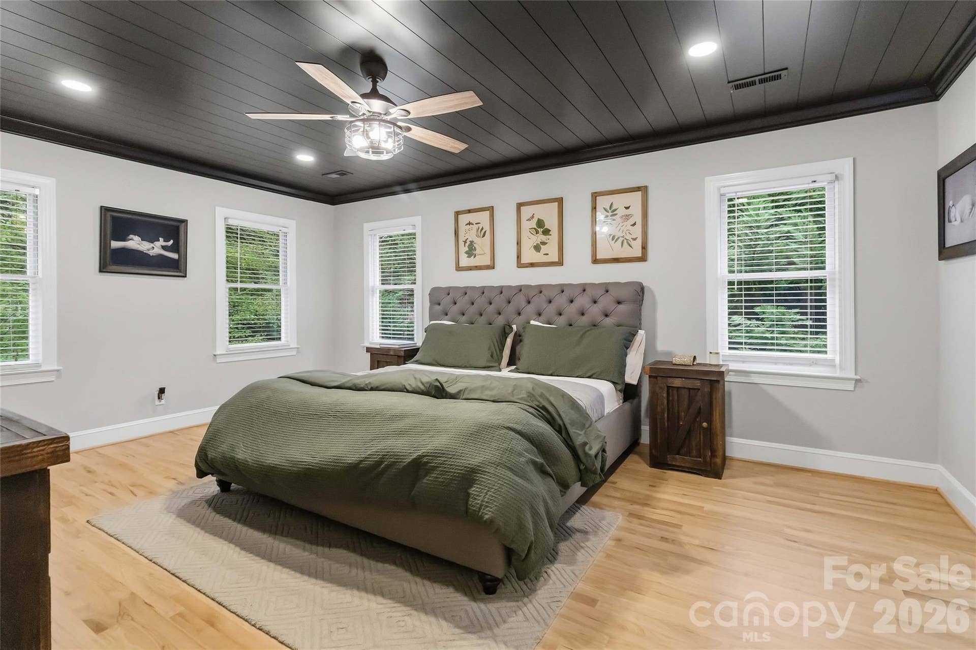 9414 Tillot Drive, Matthews, NC 28105 Primary BR- All new hardwood floors