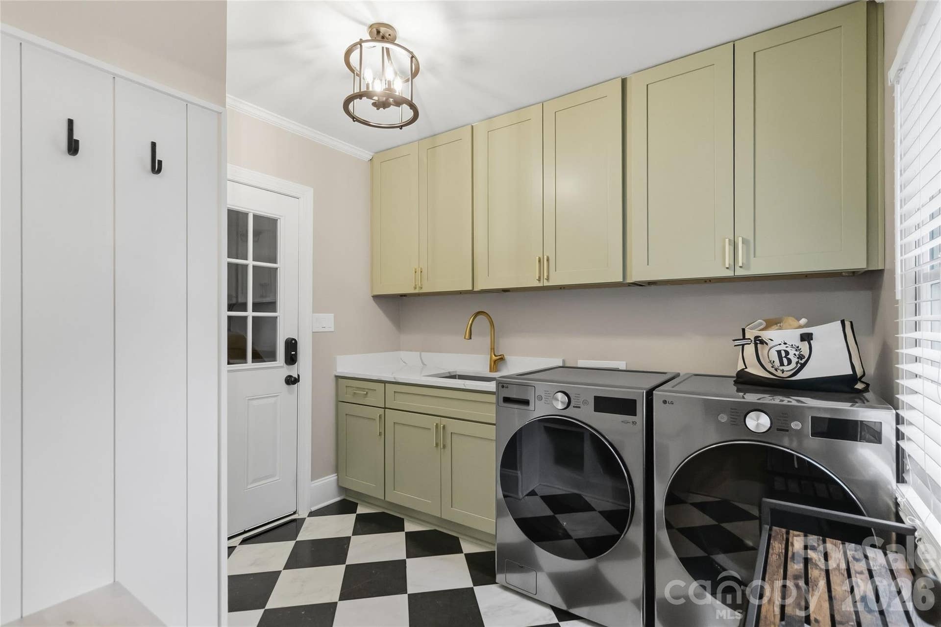 9414 Tillot Drive, Matthews, NC 28105 Mud/ Laundry room from garage entry, newly renovated