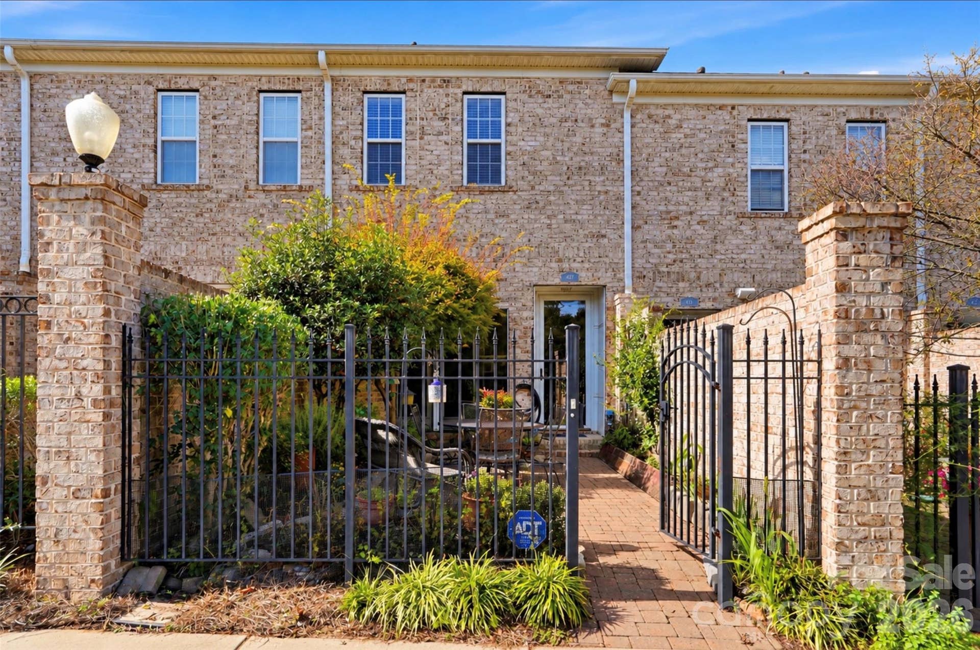 427 Dumbarton Street NW, #4, Concord, NC 28027 Courtyard Entry