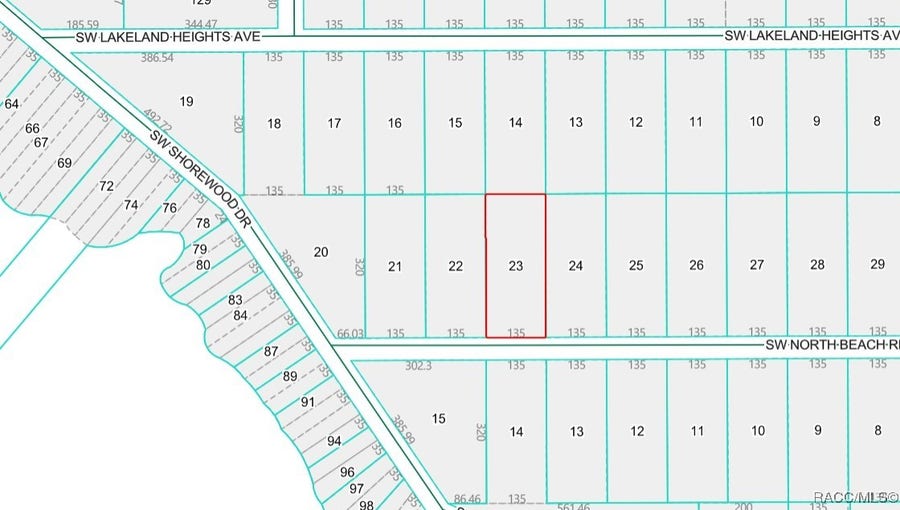 Property photo for LOT 23 North Beach Road, Dunnellon, FL