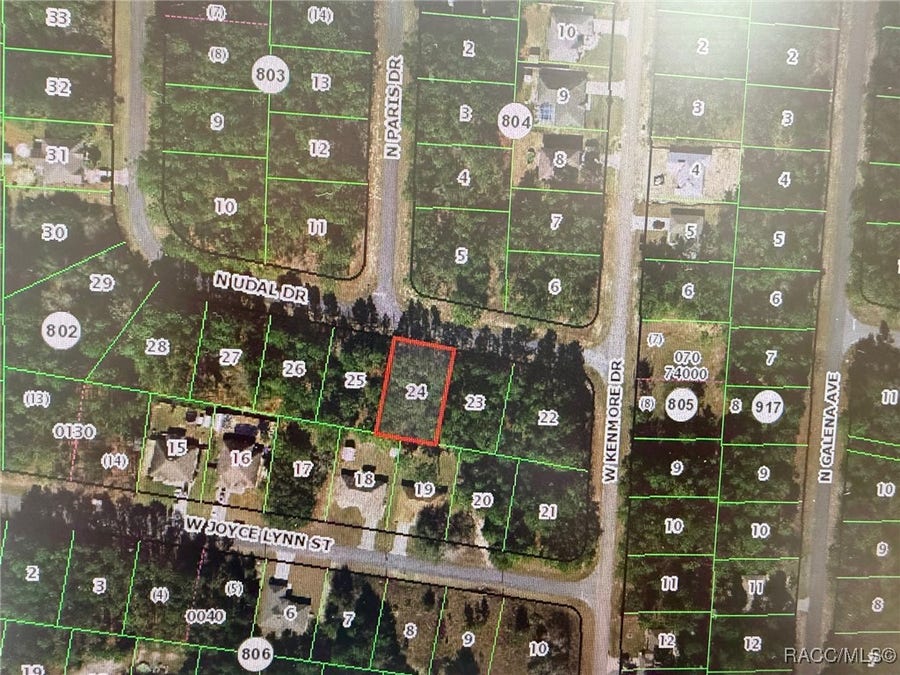 Property photo for 7602 N Udal Drive, Citrus Springs, FL