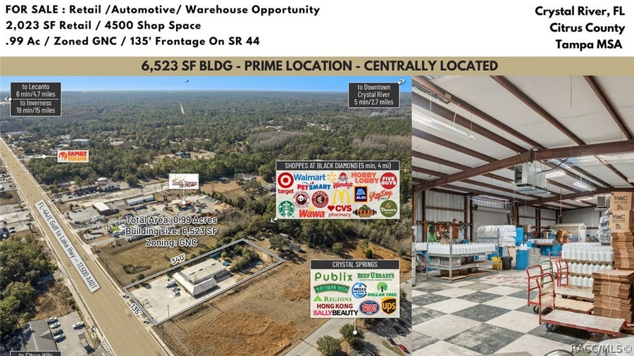 Property photo for 6680 W Gulf To Lake Highway, Crystal River, FL