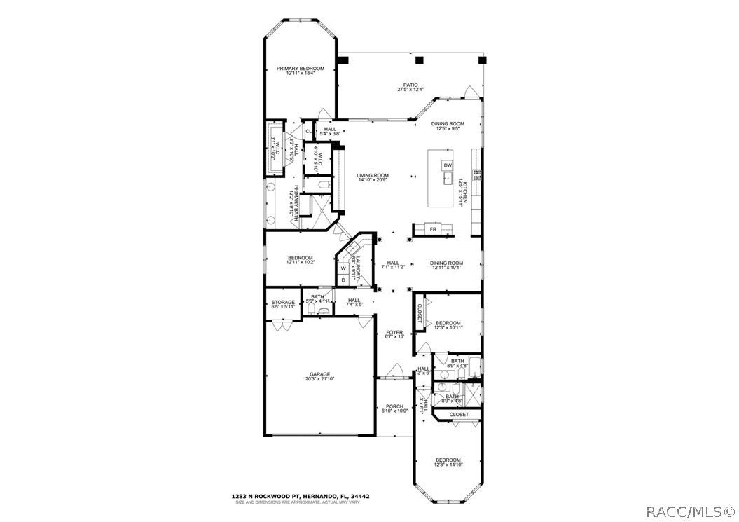 1283 N Rockwood Point, Hernando, FL 34442 1283 N Rockwood Point, Hernando, FL 34442