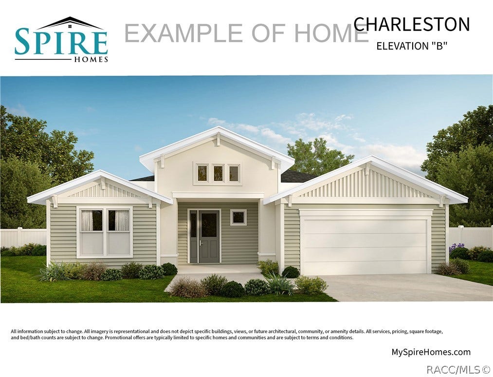 6175 N Canyon Drive, Beverly Hills, FL 34465 Front Elevation