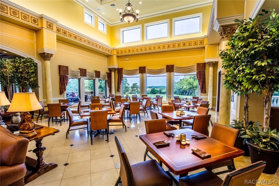 Main area of Skyview Country club