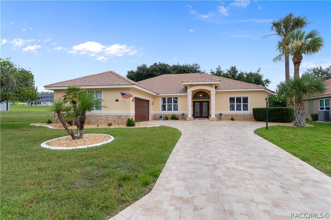 Beautiful Paved entrance!