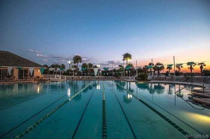 Outside pool at activity center hosts many events
