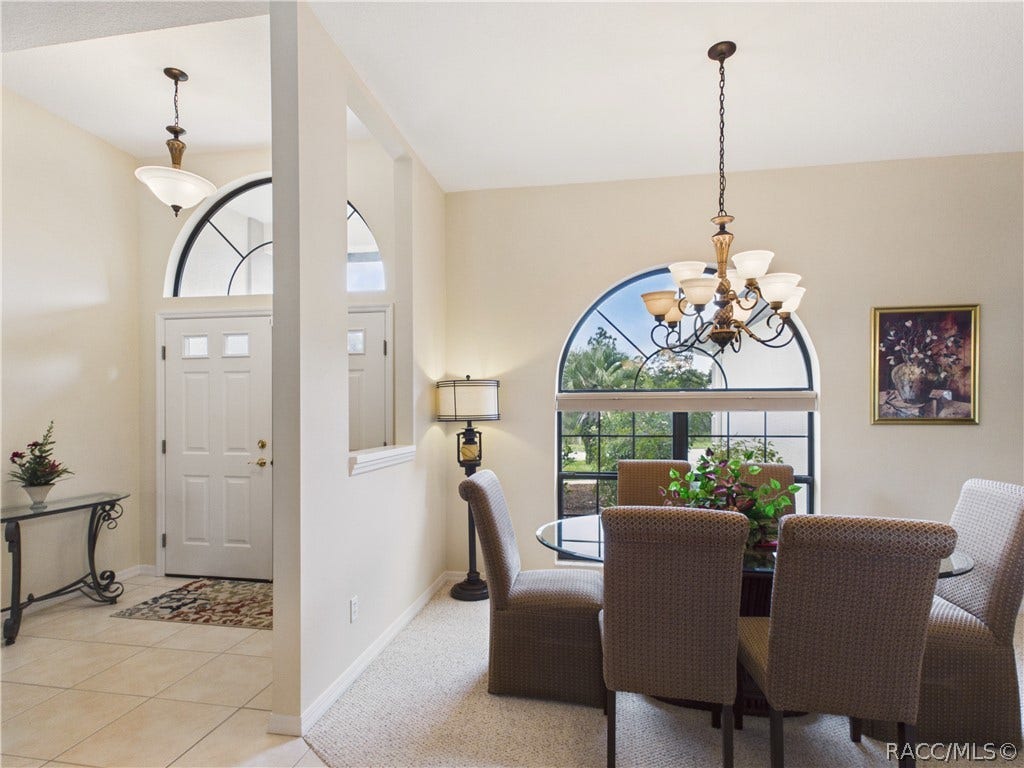 10 Rudbeckia Court, Homosassa, FL 34446 DINING ROOM AREA RIGHT OF THE FOYER WHEN YOU ENTER