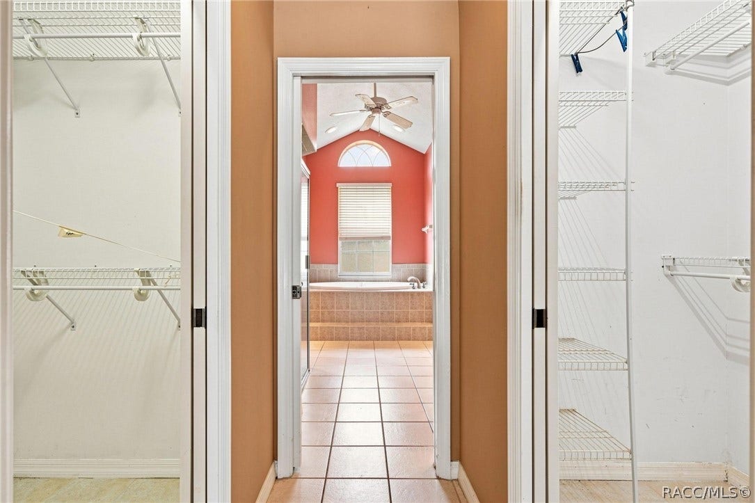 5928 N Oakmont Drive, Beverly Hills, FL 34465 Primary Closets