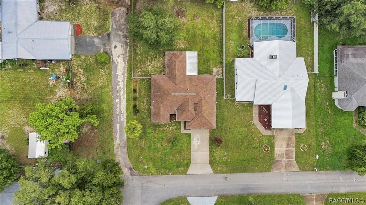 4051 S Winding Oaks Drive, Homosassa, FL 34446 Aerial View