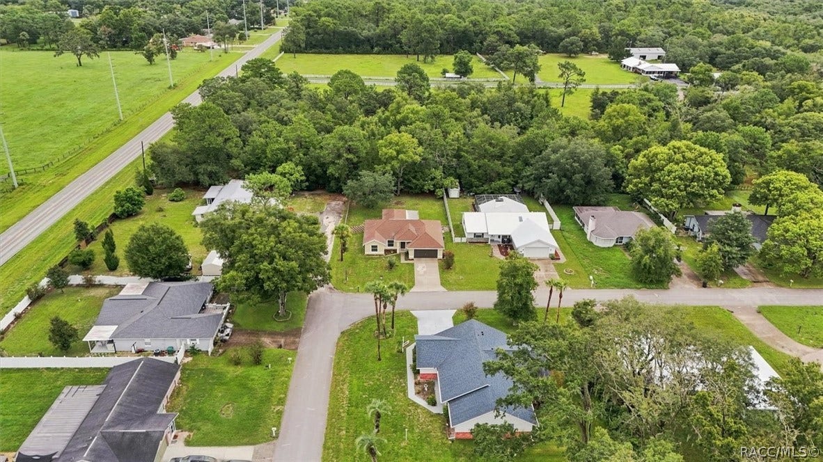 4051 S Winding Oaks Drive, Homosassa, FL 34446 Aerial View