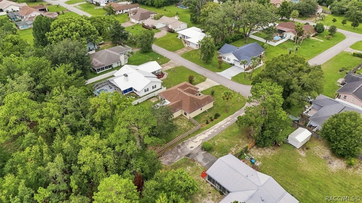 4051 S Winding Oaks Drive, Homosassa, FL 34446 Aerial View