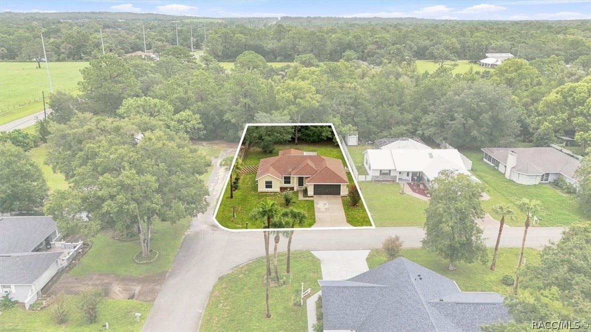 4051 S Winding Oaks Drive, Homosassa, FL 34446 Property Outline - 3/2/2 Home in Homosassa