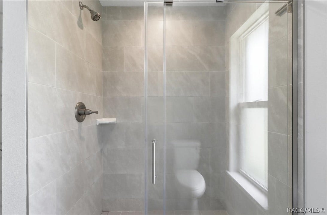 Primary bathroom shower
