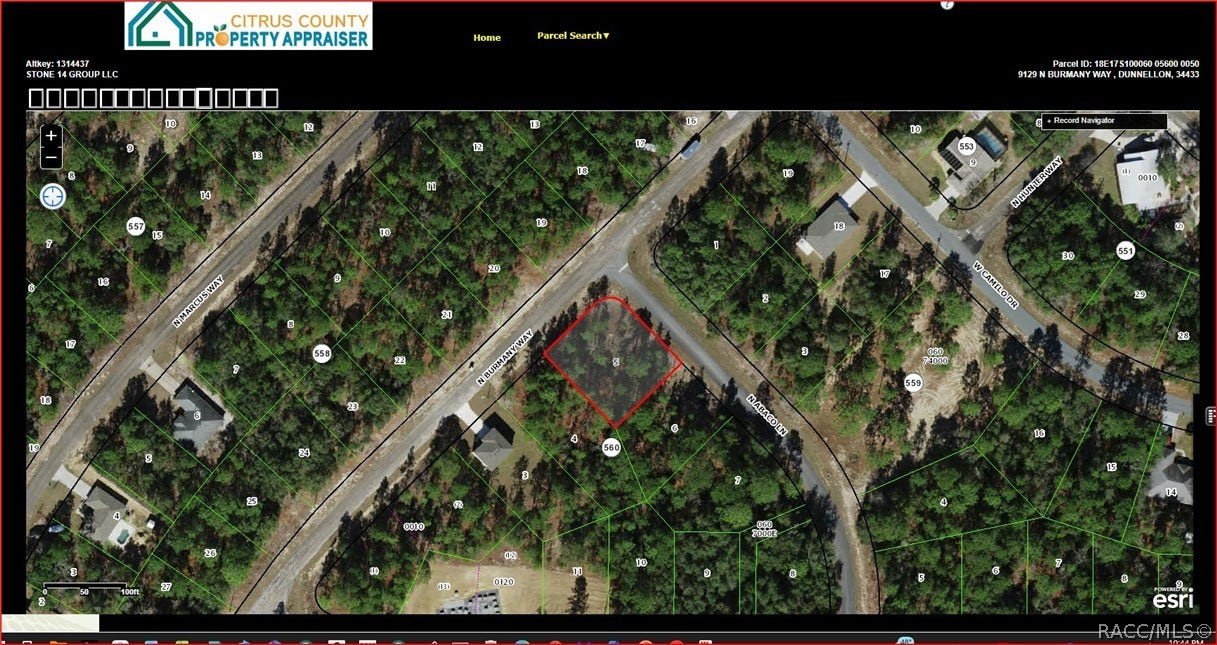 9129 N BURMANY Way, Dunnellon, FL 34434 PRIME CORNER CITRUS SPRINGS FUTURE HOMESITE AT 9129 BURMANY WAY. Fountain Entrance, Citrus Springs in Dunnellon, Florida. Citrus County. Citrus Springs features excellent amenities, including schools, medical facilities, tennis courts, golf courses, and the State Bicycle Trail. Enjoy the tranquility of the area while being near to boating, fishing, and the beautiful of the Nature Coast. Over 25% of Citrus County is dedicated to national forests or state wildlife preserves, world-class for nature walks.