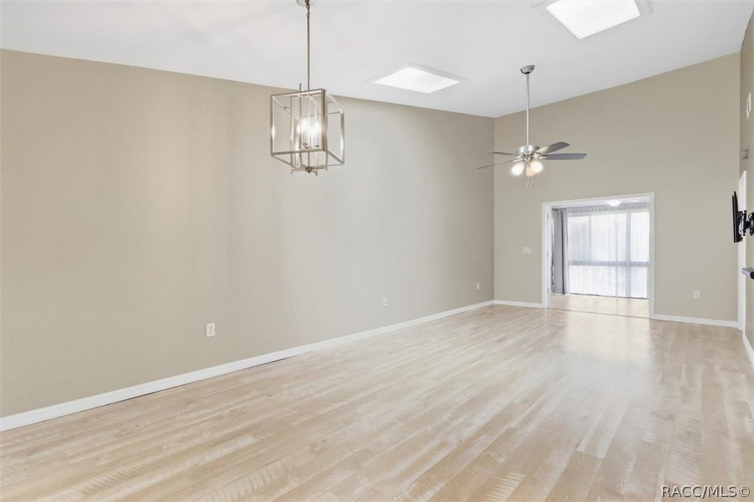681 E Hartford Street, #6A, Hernando, FL 34442 Updated lighting and fan
