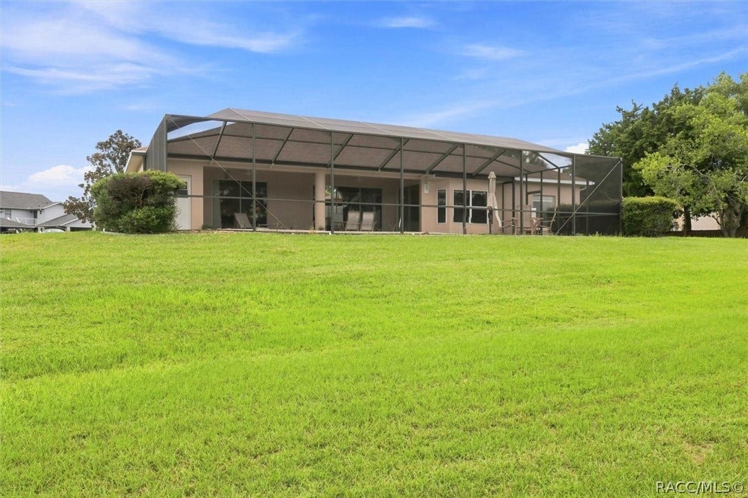 625 E Gilchrist Court, Hernando, FL 34442 Back Exterior