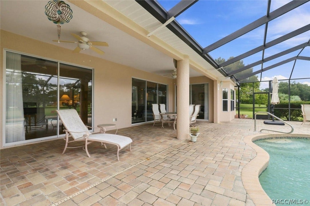 625 E Gilchrist Court, Hernando, FL 34442 Pavers and more great view