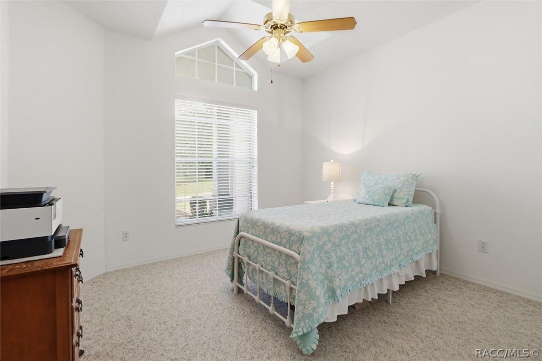 3694 S Belgrave Drive, Inverness, FL 34452 2nd bedroom with beautiful window