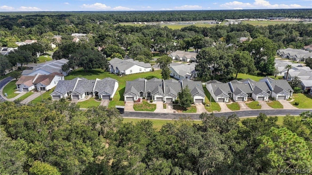3694 S Belgrave Drive, Inverness, FL 34452 Aerial view