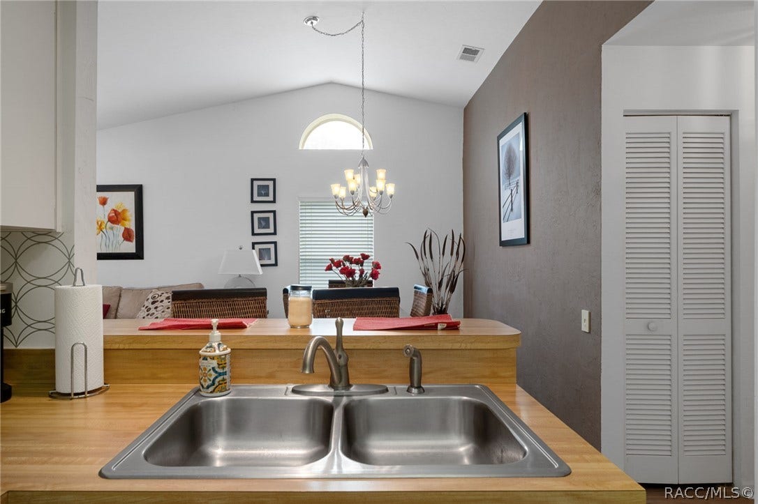 Breakfast Bar to Dining Room View