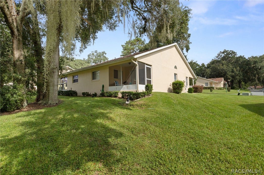 Add. Rear View of Villa