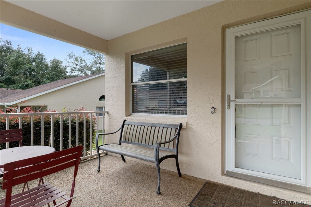 Covered front porch entry
