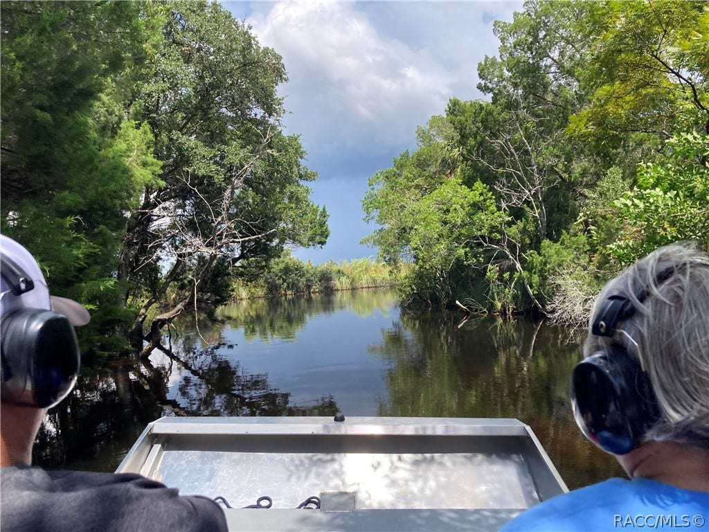 Wanna go "Water Slidin'"? Airboat Rides