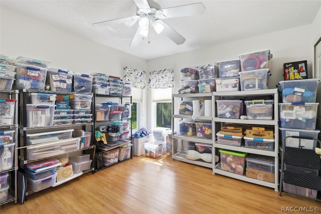 80 Oak Village Boulevard, Homosassa, FL 34446 3rd Bedroom - being used as an Art Studio