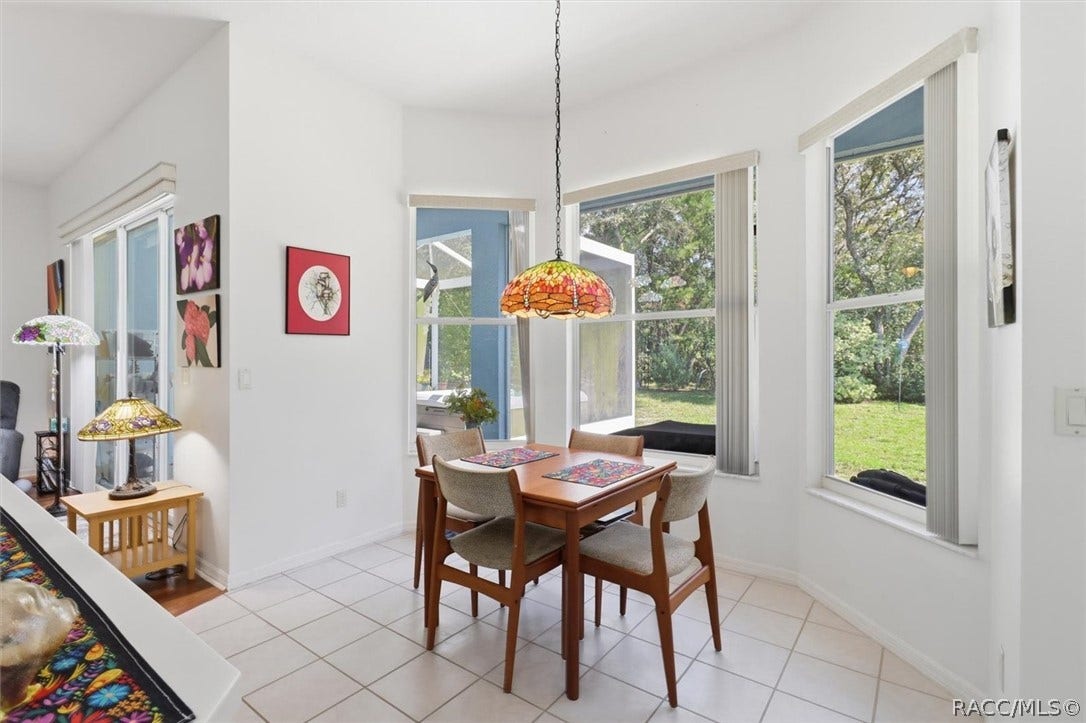 80 Oak Village Boulevard, Homosassa, FL 34446 Formal Dining space (currently used as library)