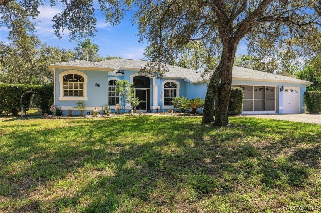 80 Oak Village Boulevard, Homosassa, FL 34446 Exterior Front View
