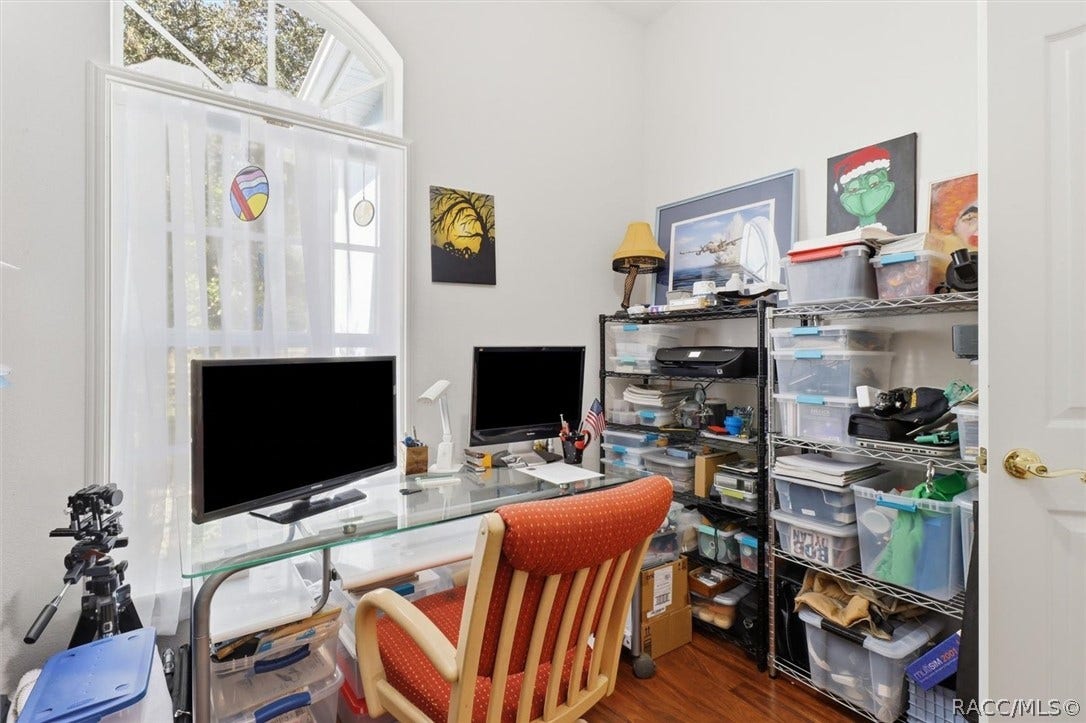 80 Oak Village Boulevard, Homosassa, FL 34446 Office inside the primary suite