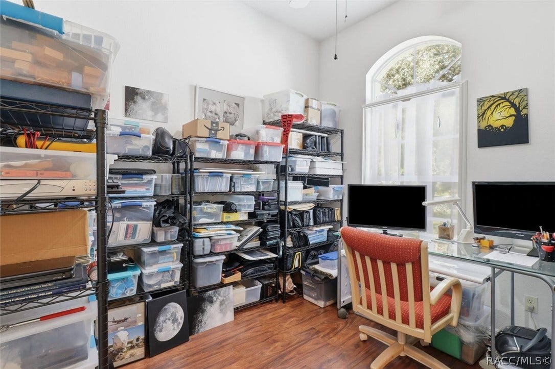 80 Oak Village Boulevard, Homosassa, FL 34446 Office/Hobby Room inside the primary suite
