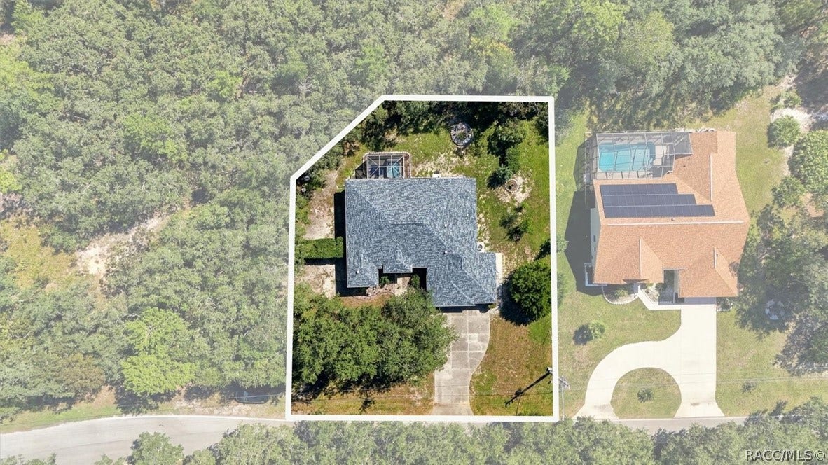 80 Oak Village Boulevard, Homosassa, FL 34446 Aerial
