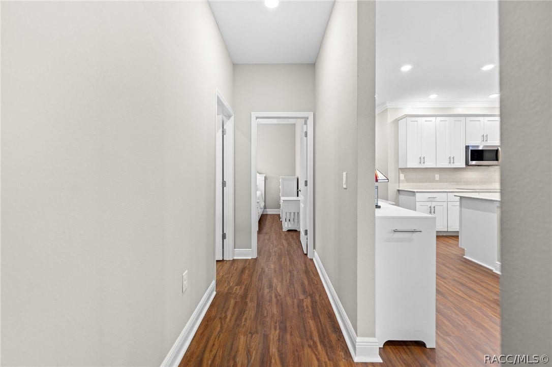 Hall Leading to the 3rd Bathroom and 4th bedroom