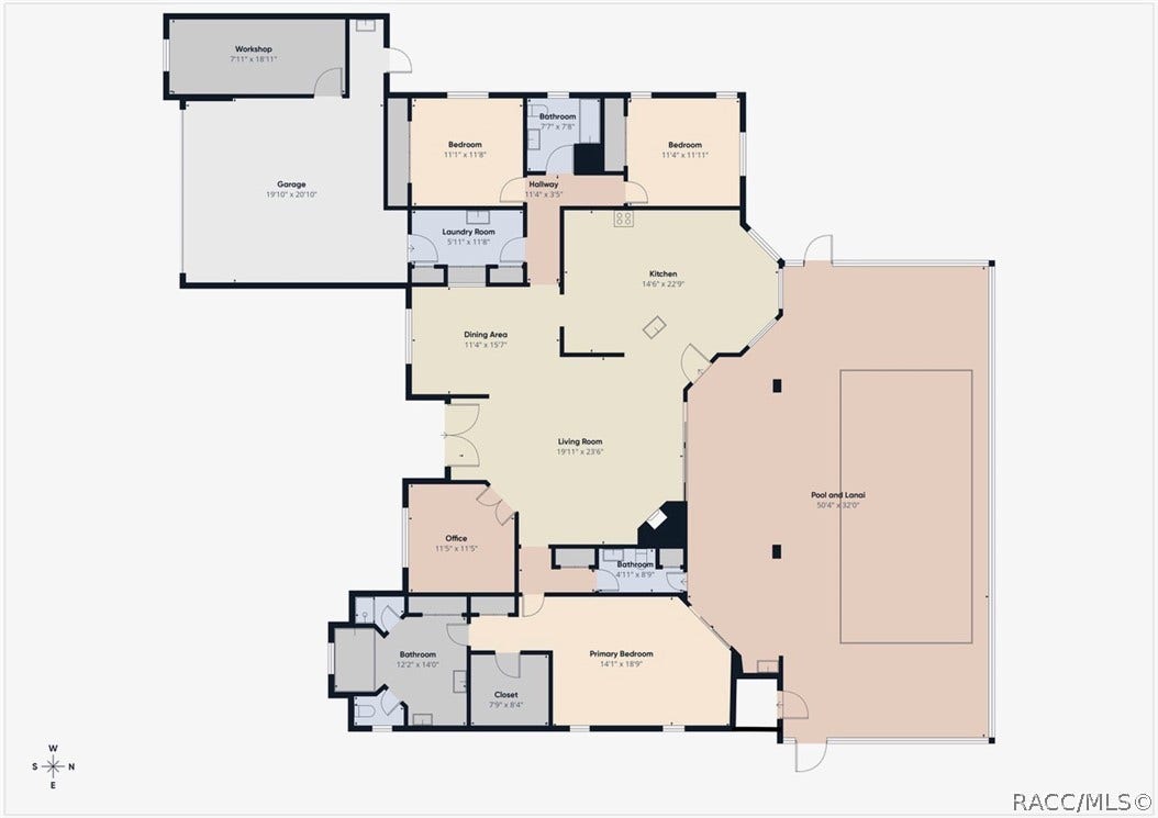 37 Livingstone Daisy Court, Homosassa, FL 34446 FLOORPLAN