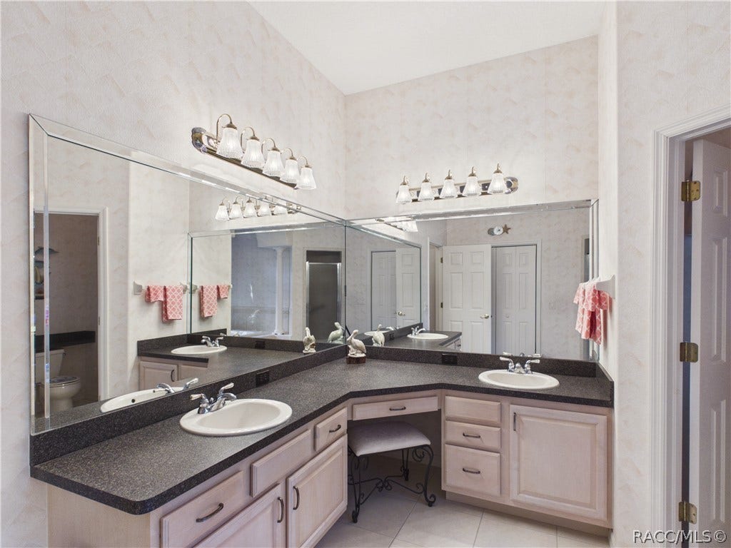37 Livingstone Daisy Court, Homosassa, FL 34446 MASTER BATHROOM VANITY