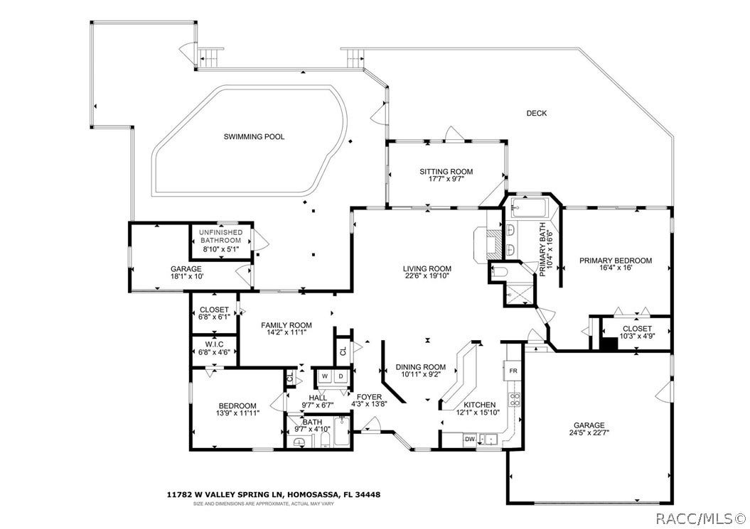 11782 W Valley Spring Lane, Homosassa, FL 34448