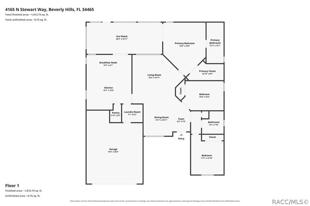 4165 N Stewart Way, Beverly Hills, FL 34465 4165 N Stewart Way, Beverly Hills, FL 34465